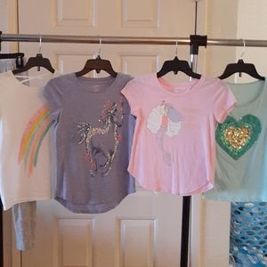 Sonoma goods for Life girls sequence shirts